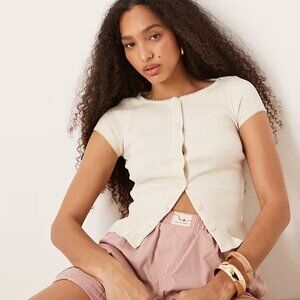 NWOT Free People Most Wanted Cardi T-Shirt